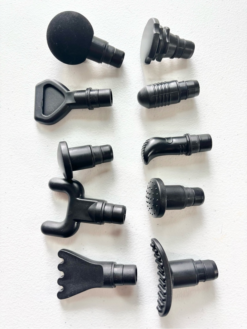 ELEFOR Massage Gun Attachment Heads Set 10 Piece Replacement Accessories